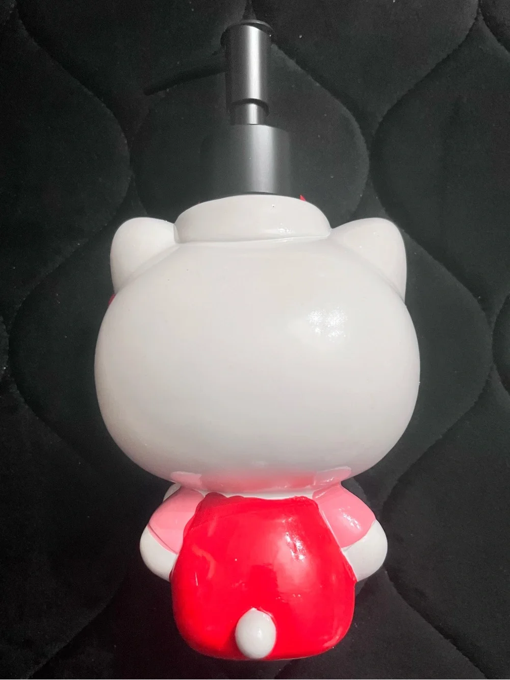 HELLO KITTY Candy Cane Holiday Soap Dispenser